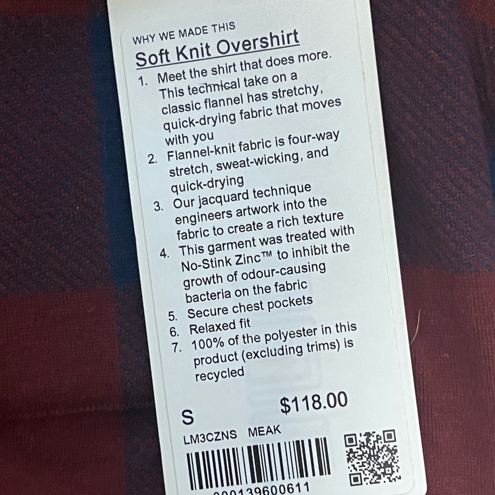 Lululemon soft knit
